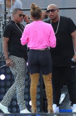 JENNIFER LOPEZ at Rehearsal for Macy