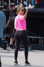 JENNIFER LOPEZ at Rehearsal for Macy