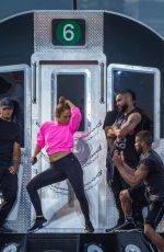 JENNIFER LOPEZ at Rehearsal for Macy