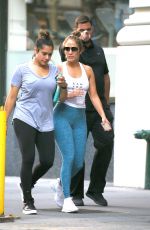 JENNIFER LOPEZ Leaves a Gym in New York 07/21/2017