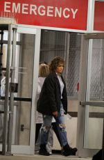 JENNIFER LOPEZ on the Set of Shades of Blue at Metropolitan Hospital Center in New York 07/05/2017
