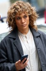 JENNIFER LOPEZ on the Set of Shades of Blue in New York 07/06/2017