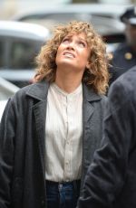 JENNIFER LOPEZ on the Set of Shades of Blue in New York 07/06/2017