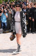 JENNIFER LAWRENCE at Christian Dior Fashion Show in Paris 07/03/2017