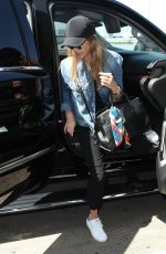 JESSICA ALBA Arrives at LAX Airport in Los Angeles 07/10/2017