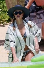 JESSICA ALBA at a Beach in Hawaii 07/18/2017