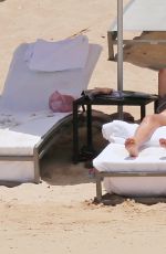 JESSICA ALBA in Bikini on the Beach in Honolulu 07/15/2017