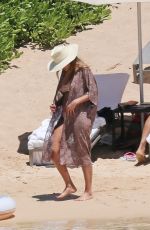 JESSICA ALBA in Bikini on the Beach in Honolulu 07/15/2017