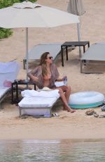 JESSICA ALBA in Bikini on the Beach in Honolulu 07/15/2017