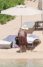 JESSICA ALBA in Bikini on the Beach in Honolulu 07/15/2017