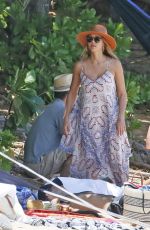 JESSICA ALBA on the Beach in Hawaii 07/17/2017
