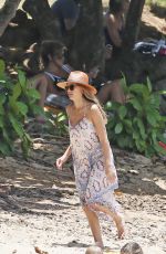 JESSICA ALBA on the Beach in Hawaii 07/17/2017