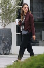 JESSICA ALBA Out for Cofffee in Malibu 07/02/2017