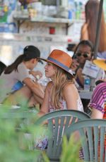 JESSICA ALBA Out for Lunch in Hawaii 07/17/2017