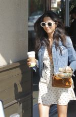 JESSICA GOMES Out for Breakfast in West Hollywood 07/05/2017