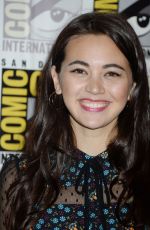 JESSICA HENWICK at The Defenders Presentation at Comic-con in San Diego 07/21/2017