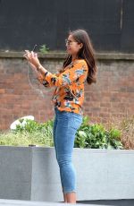 JESSICA SHEARS Out and About in London 07/04/2017