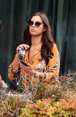 JESSICA SHEARS Out and About in London 07/04/2017