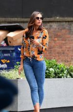 JESSICA SHEARS Out and About in London 07/04/2017