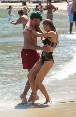 JOANNA KRUPA in Bikini on the Beach in Mykonos 07/19/2017