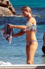 JOANNA KRUPA in Bikini on the Beach in Mykonos 07/20/2017