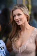 JOANNA KRUPA Leaves Good Morning TVN Studios in Warsaw 07/15/2017