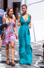 JOANNA KRUPA Out and About in Mykonos 07/21/2017