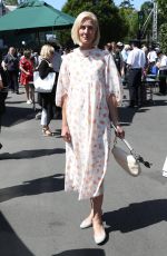 JOELY RICHARDSON Arrives at Wimbledon Championships in London 07/10/2017