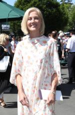 JOELY RICHARDSON Arrives at Wimbledon Championships in London 07/10/2017