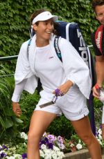 JOHANNA KONTA Arrives at Wimbledon Championships in London 07/11/2017