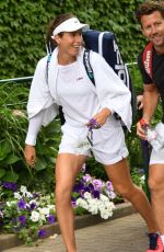 JOHANNA KONTA Arrives at Wimbledon Championships in London 07/11/2017