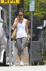 JORDANA BREWSTER in Tights Out in Los Angeles 07/11/2017