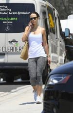 JORDANA BREWSTER in Tights Out in Los Angeles 07/11/2017
