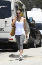 JORDANA BREWSTER in Tights Out in Los Angeles 07/11/2017