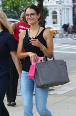 JORDANA BREWSTER Out and About in New York 07/18/2017