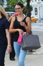 JORDANA BREWSTER Out and About in New York 07/18/2017