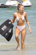 JOSIE CANSECO in Bikini at a Beach in Miami 07/24/2017