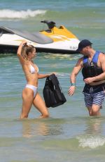 JOSIE CANSECO in Bikini on the Beach in Miami 07/24/2017