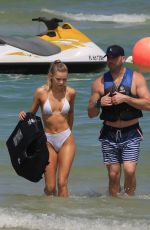 JOSIE CANSECO in Bikini on the Beach in Miami 07/24/2017