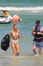 JOSIE CANSECO in Bikini on the Beach in Miami 07/24/2017