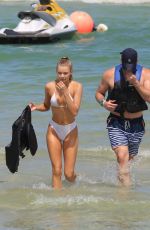 JOSIE CANSECO in Bikini on the Beach in Miami 07/24/2017