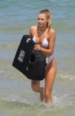 JOSIE CANSECO in Bikini on the Beach in Miami 07/24/2017