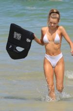 JOSIE CANSECO in Bikini on the Beach in Miami 07/24/2017