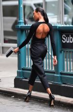 JOURDAN DUNN on the Set of a Photoshoot in New York 07/27/2017