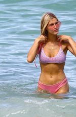 JOY CORRIGAN and KRISTYN SCHICKOVA in Bikini at a Beach in Miami 07/19/2017
