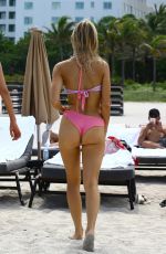 JOY CORRIGAN and KRISTYN SCHICKOVA in Bikini at a Beach in Miami 07/19/2017