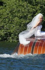 JULIANNE HOUGH and Brooks Laich at Their Wedding Day in Los Angeles 07/07/2017