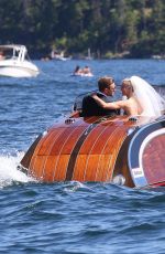 JULIANNE HOUGH and Brooks Laich at Their Wedding Day in Los Angeles 07/07/2017