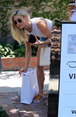 JULIANNE HOUGH in Cutoff Denim Out in Los Angeles 06/29/2017