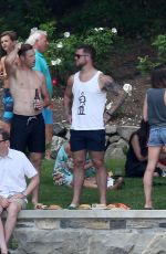 JULIANNE HOUGH in Swimsuit at Lake Front in Coeur D